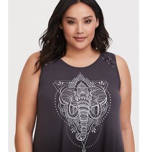 Super Soft Grey Ombre Tank